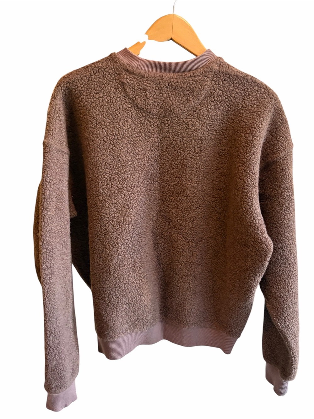 Outdoor Voices Mega Fleece Chocolate Size Small - Picture 3 of 4